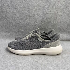 Kizik Shoes Womens Size 7.5 Wide Grey & White Comfort‎ Recovery Running Sneakers